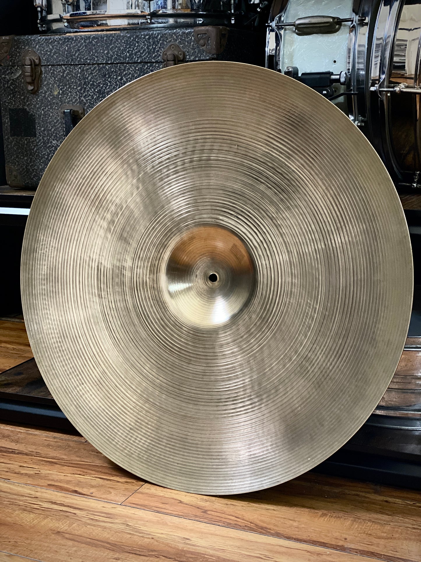 Zildjian 24” Ride Cymbal 1970’s Thin Stamp - 4423g