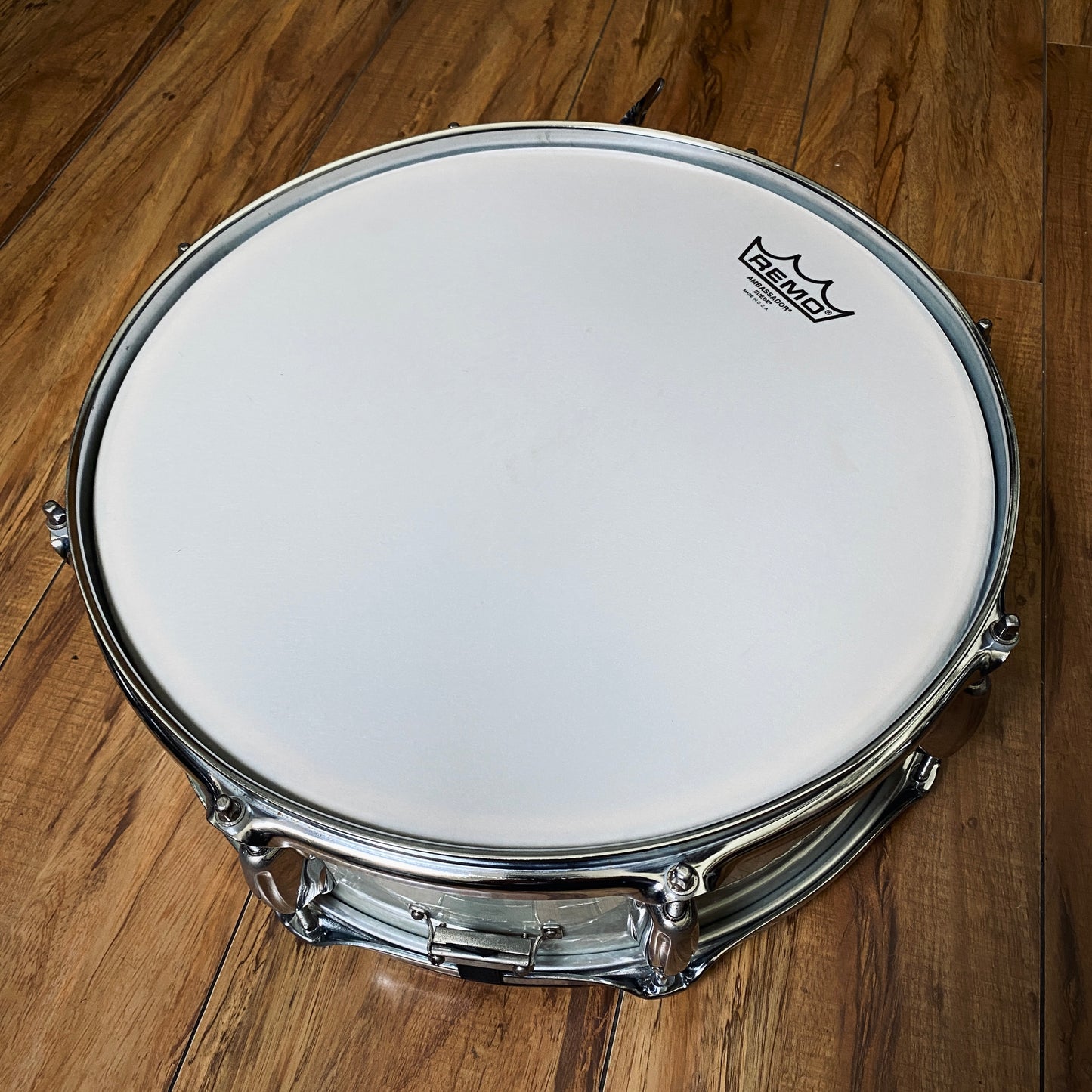 Slingerland 5.5x14 8-Lug Special Student Snare Drum – White Marine Pearl (1956–1959)