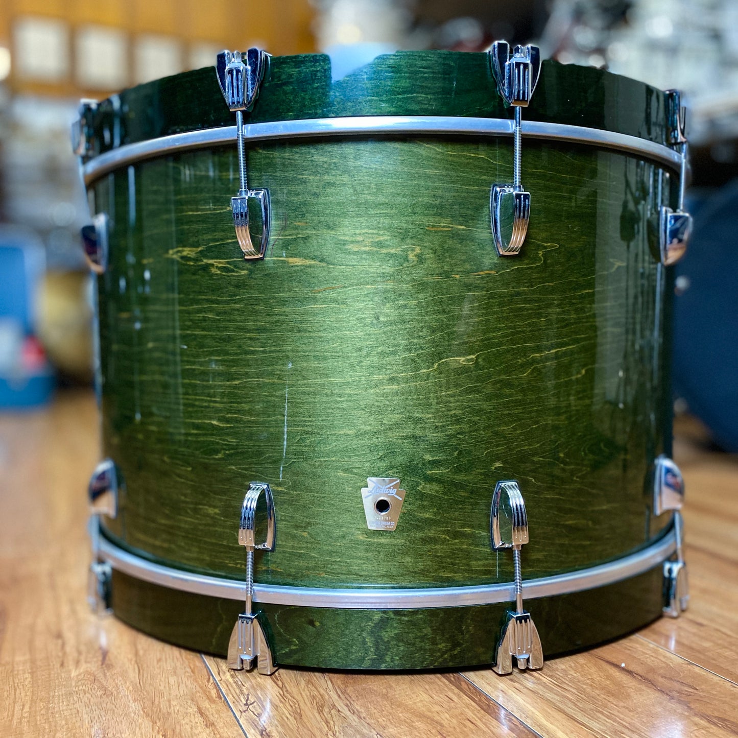 Ludwig Classic Maple 14/16/24 Drum Kit – Emerald Shadow