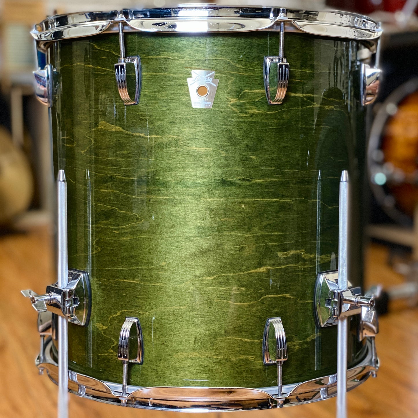 Ludwig Classic Maple 14/16/24 Drum Kit – Emerald Shadow