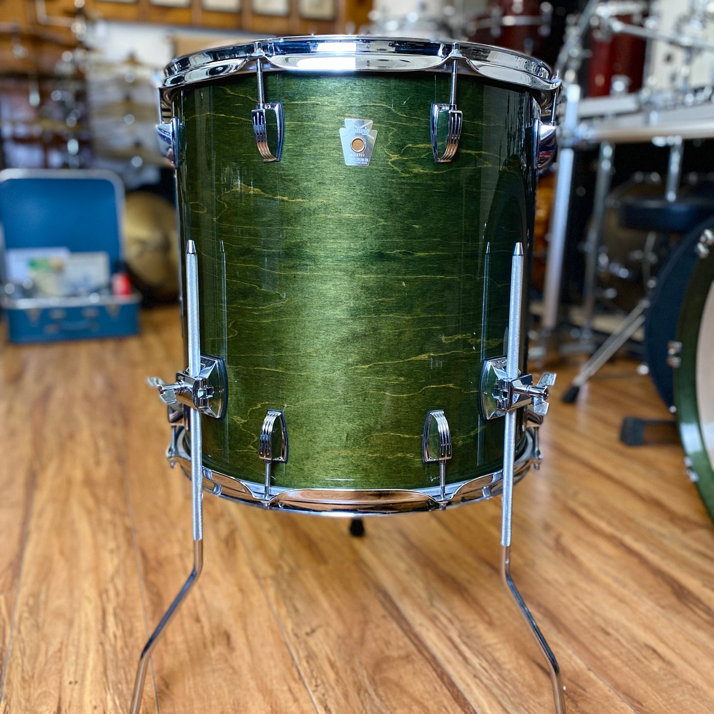 Ludwig Classic Maple 14/16/24 Drum Kit – Emerald Shadow