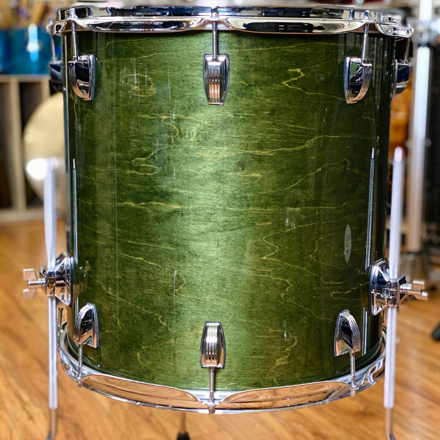 Ludwig Classic Maple 14/16/24 Drum Kit – Emerald Shadow