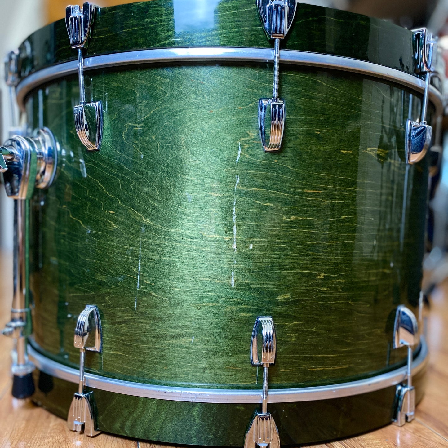 Ludwig Classic Maple 14/16/24 Drum Kit – Emerald Shadow