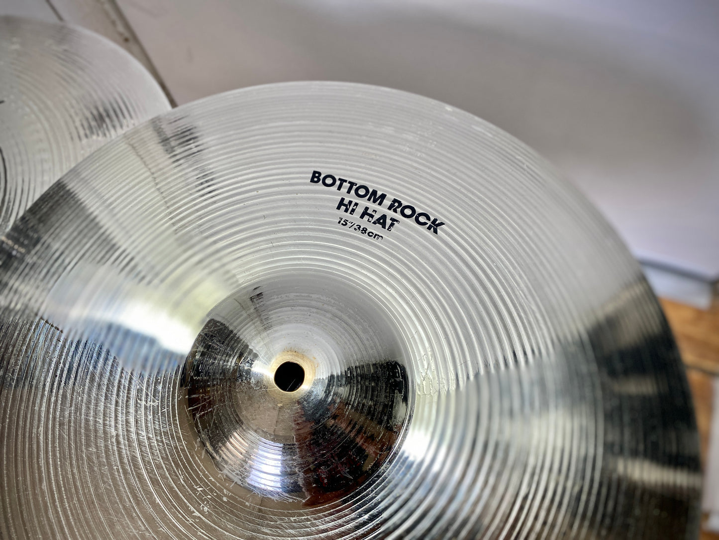 Zildjian 15” Platinum Rock Hi-Hat Cymbals – 1st Gen (1985–1990)