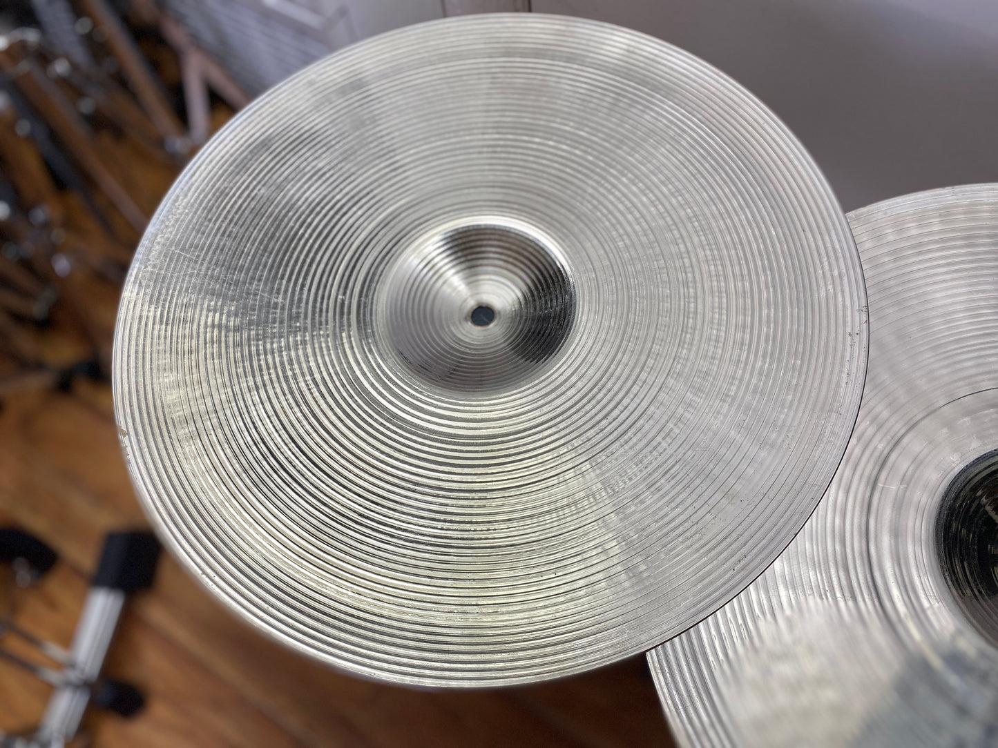 Zildjian 15” Platinum Rock Hi-Hat Cymbals – 1st Gen (1985–1990)