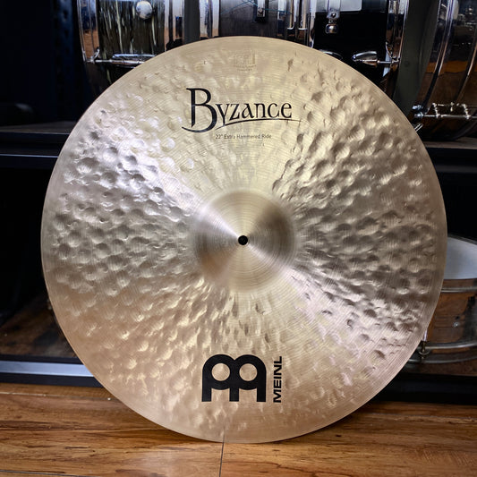 Meinl 22” Byzance Extra Hammered Ride Cymbal