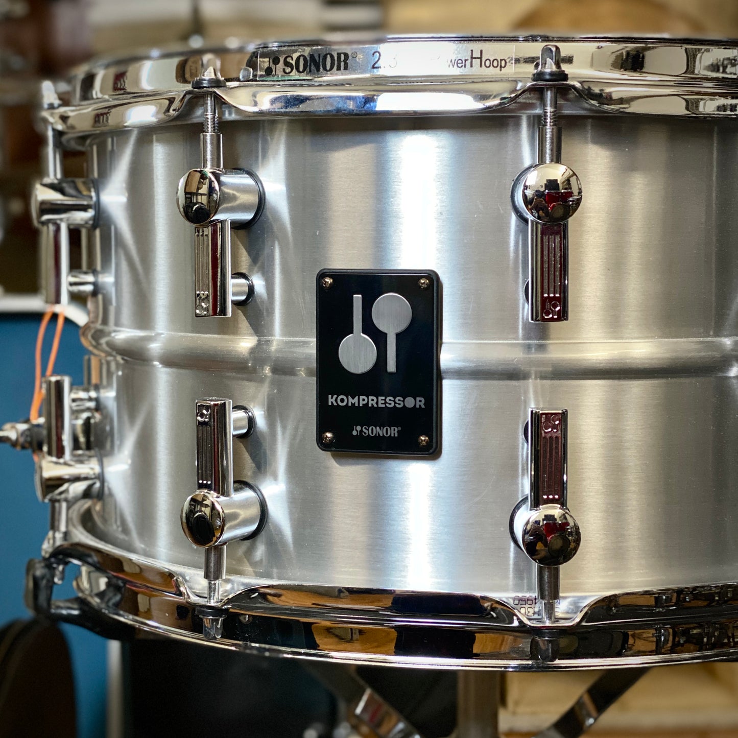 Sonor 8x14 Kompressor Series Aluminum Snare Drum