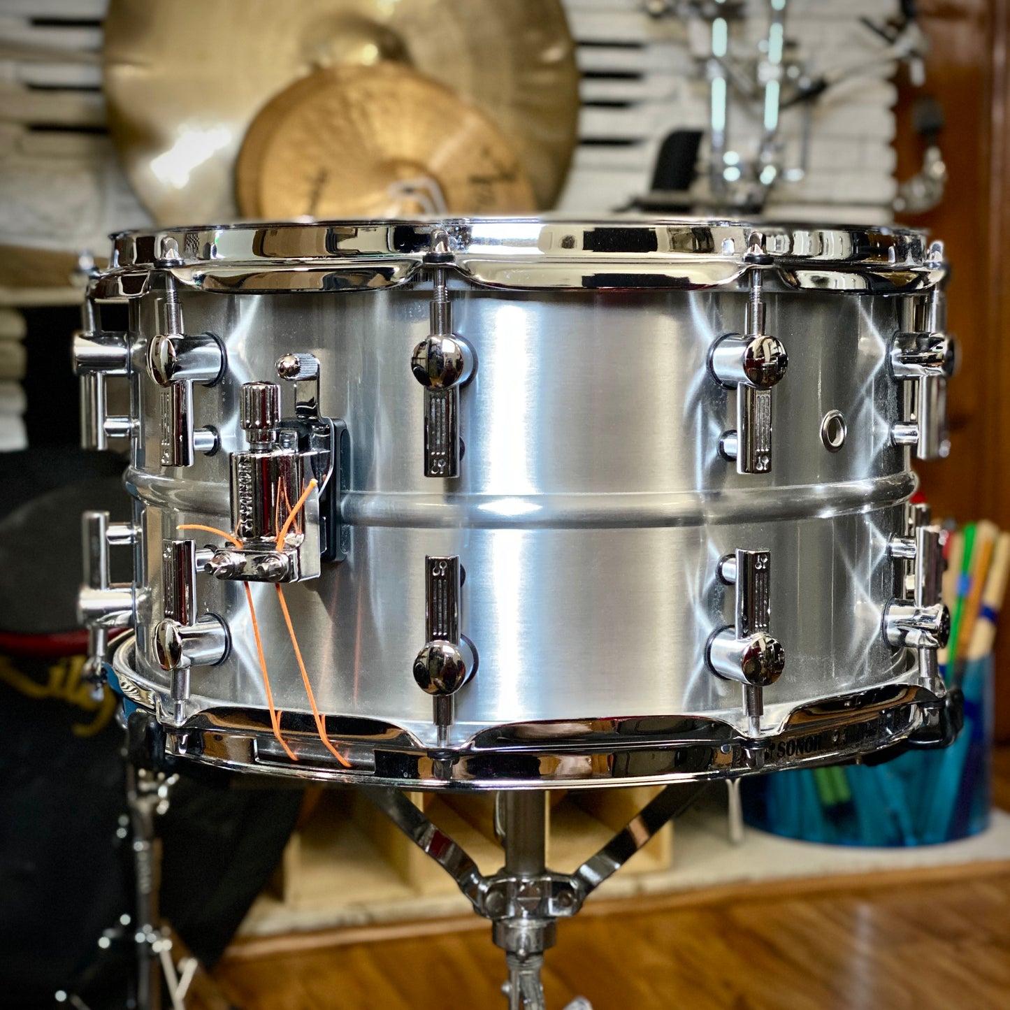 Sonor 8x14 Kompressor Series Aluminum Snare Drum