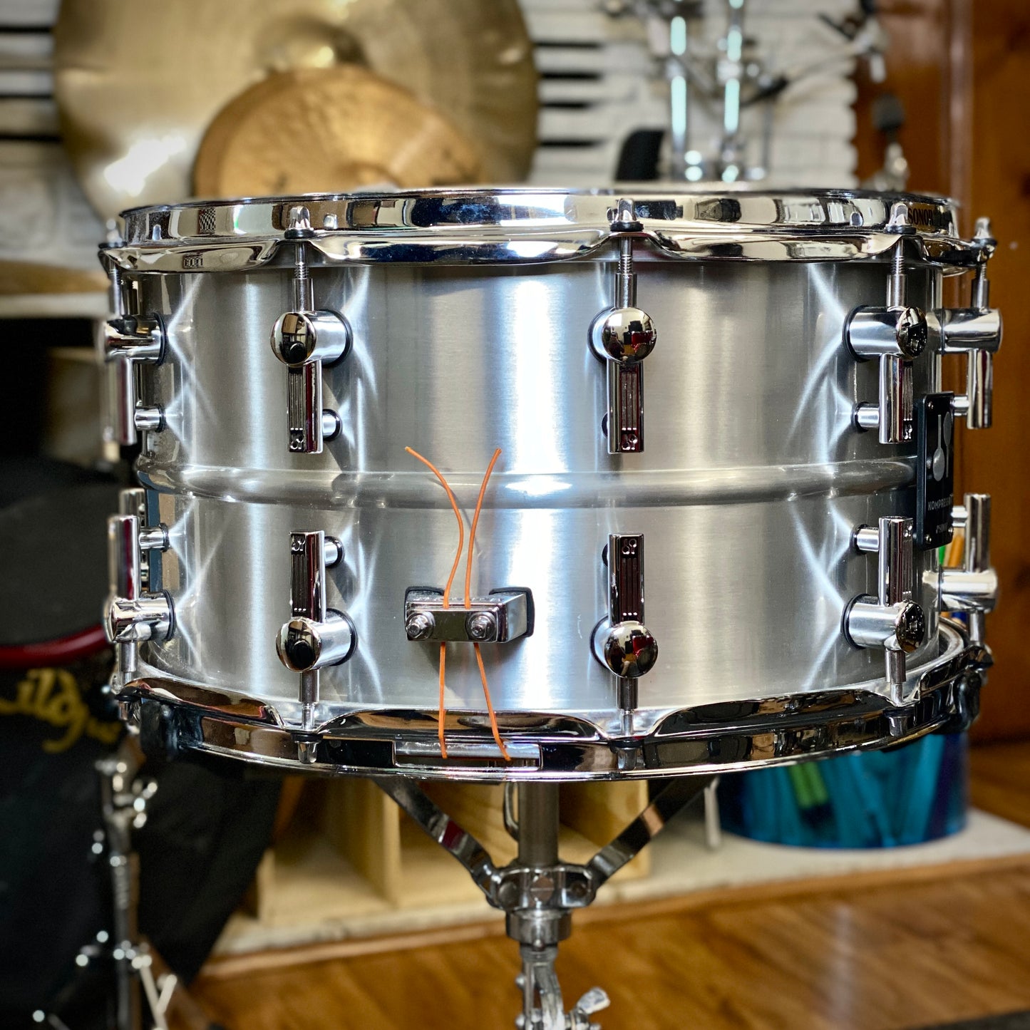 Sonor 8x14 Kompressor Series Aluminum Snare Drum