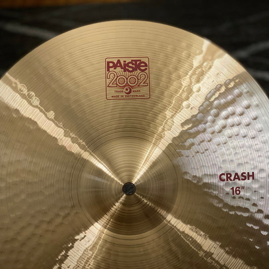 Paiste 16” 2002 Crash Cymbal