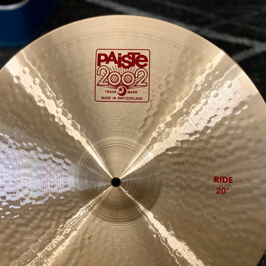 Paiste 20” 2002 Ride Cymbal