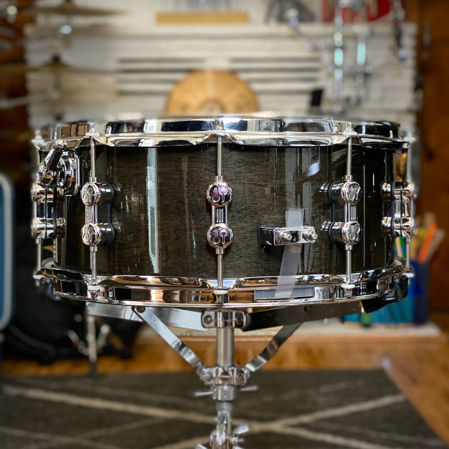 Sonor AQ2 6x14 Snare Drum w/ Zikit Pro Kit – Transparent Black