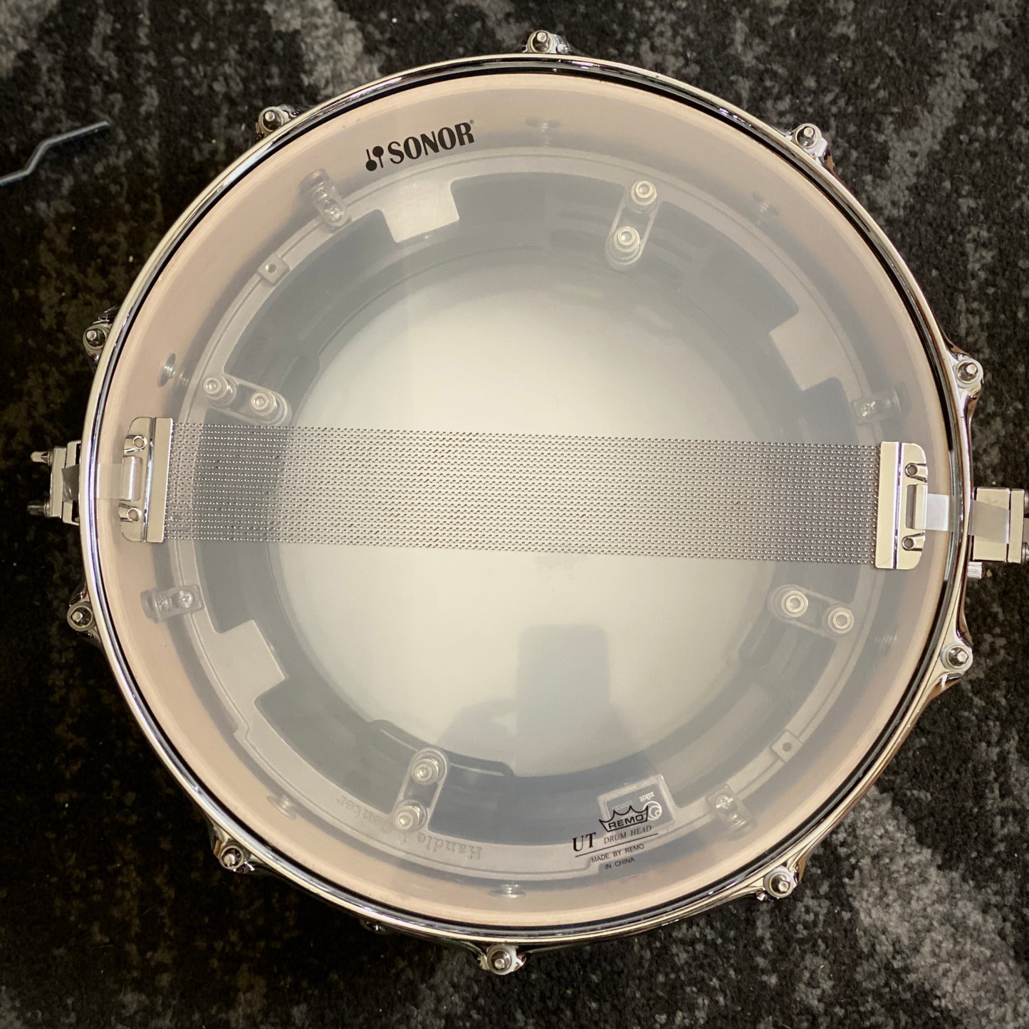 Sonor AQ2 6x14 Snare Drum w/ Zikit Pro Kit – Transparent Black