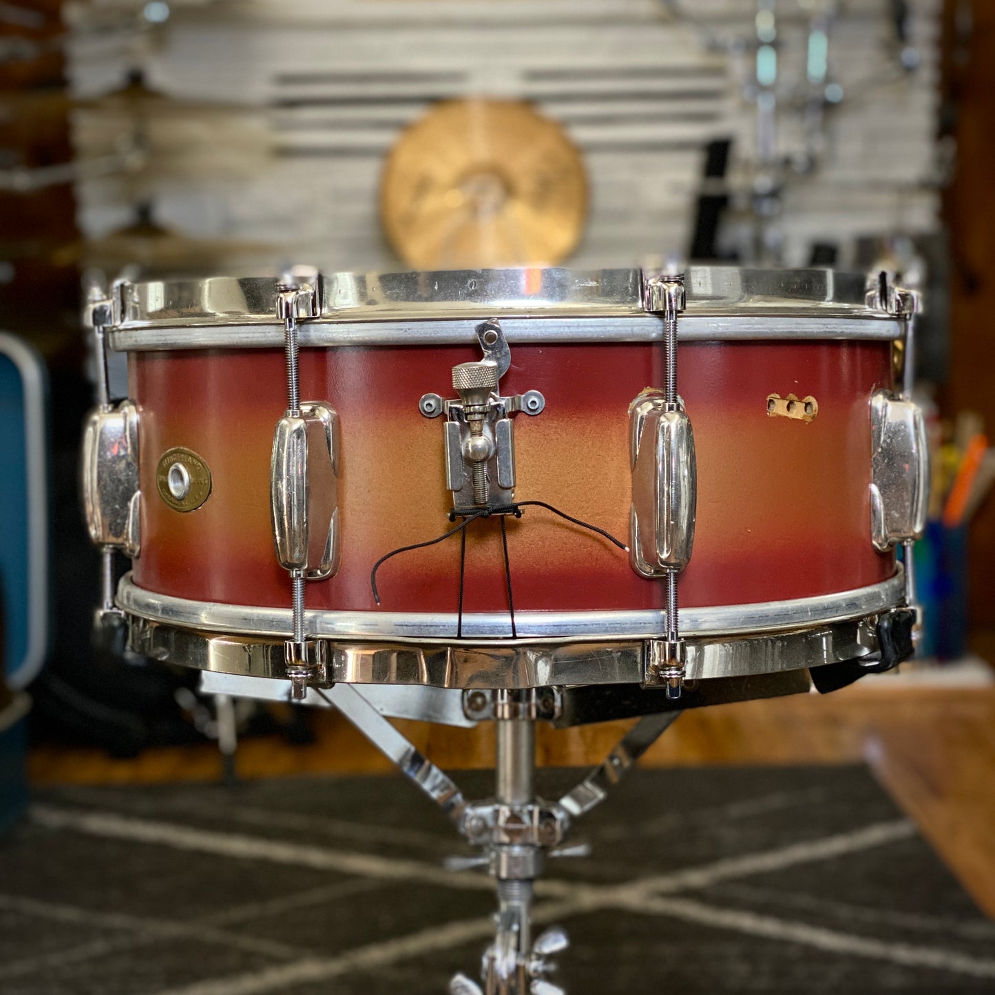 Slingerland 5.5x14 Student Model Radio King Snare Drum – 1950s
