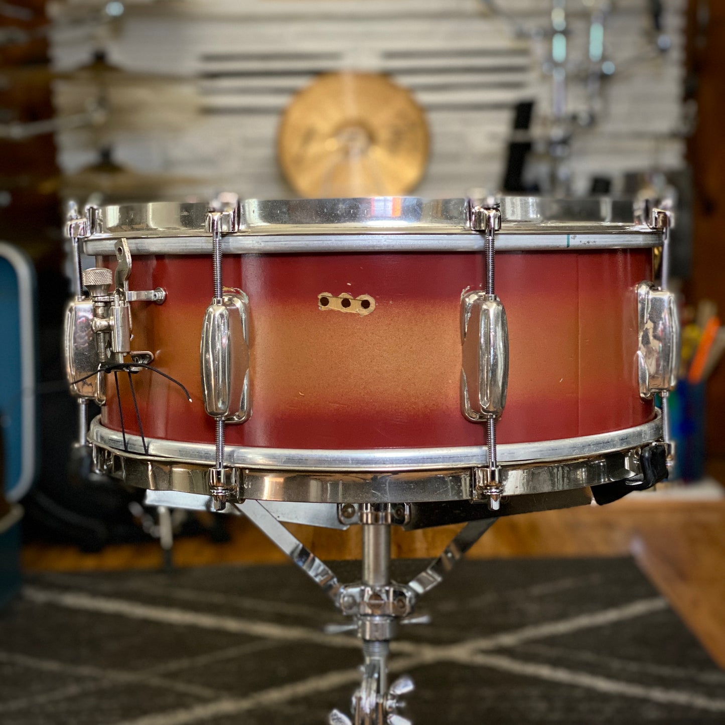 Slingerland 5.5x14 Student Model Radio King Snare Drum – 1950s