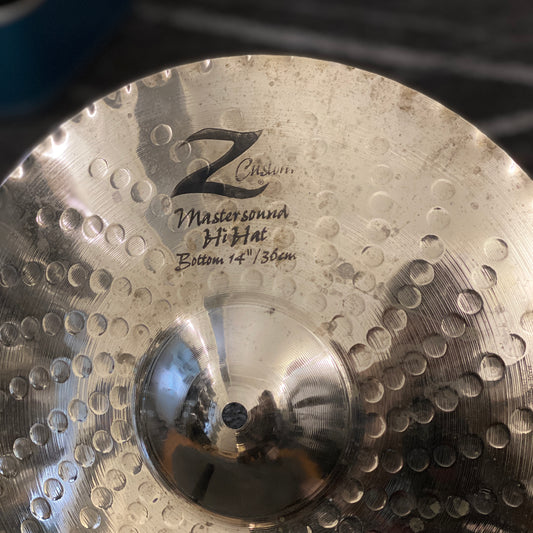 Zildjian 14” Z Custom Mastersound HI Hat Bottom Cymbal
