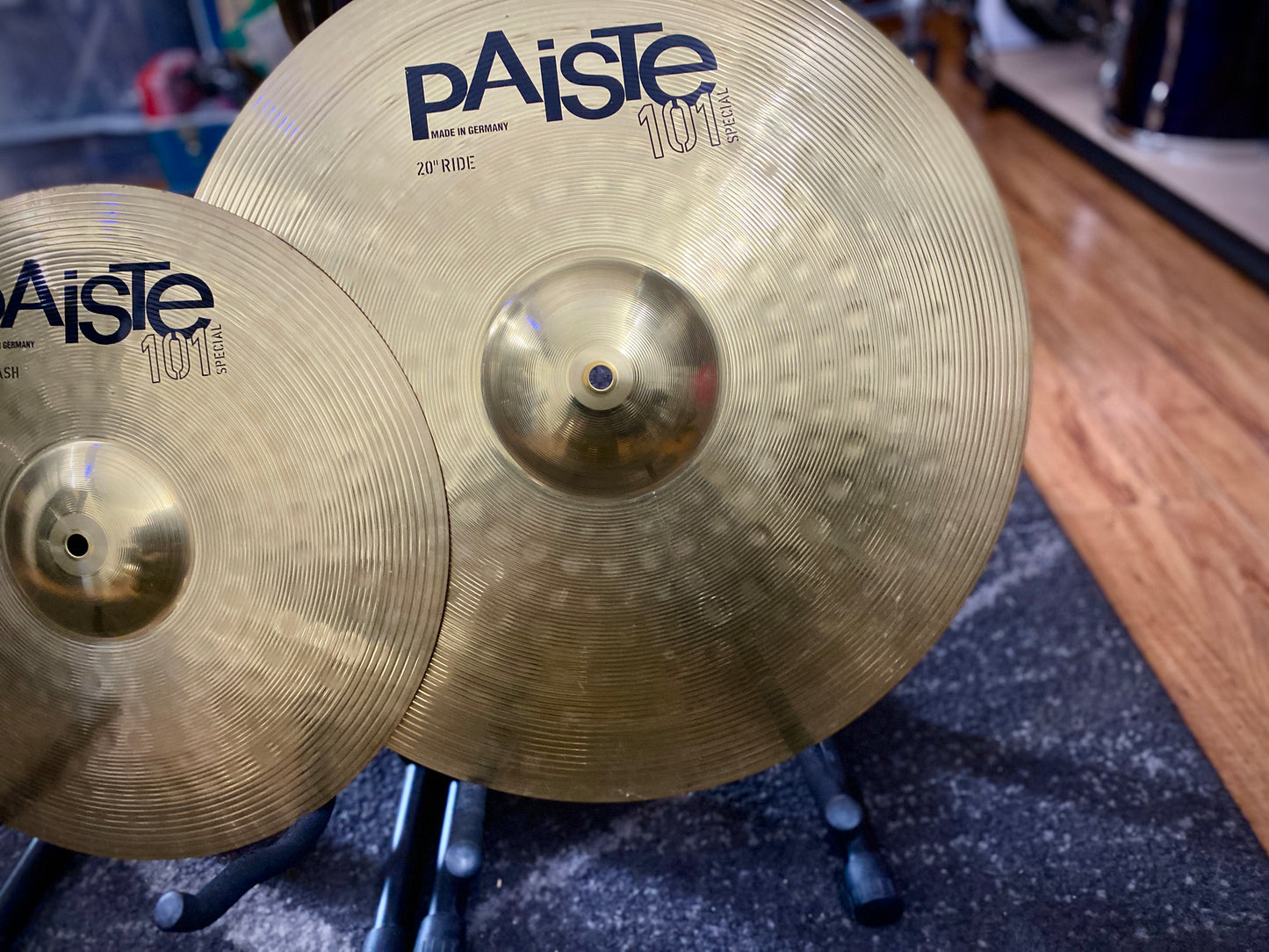 Paiste 101 Brass Universal Cymbal Set