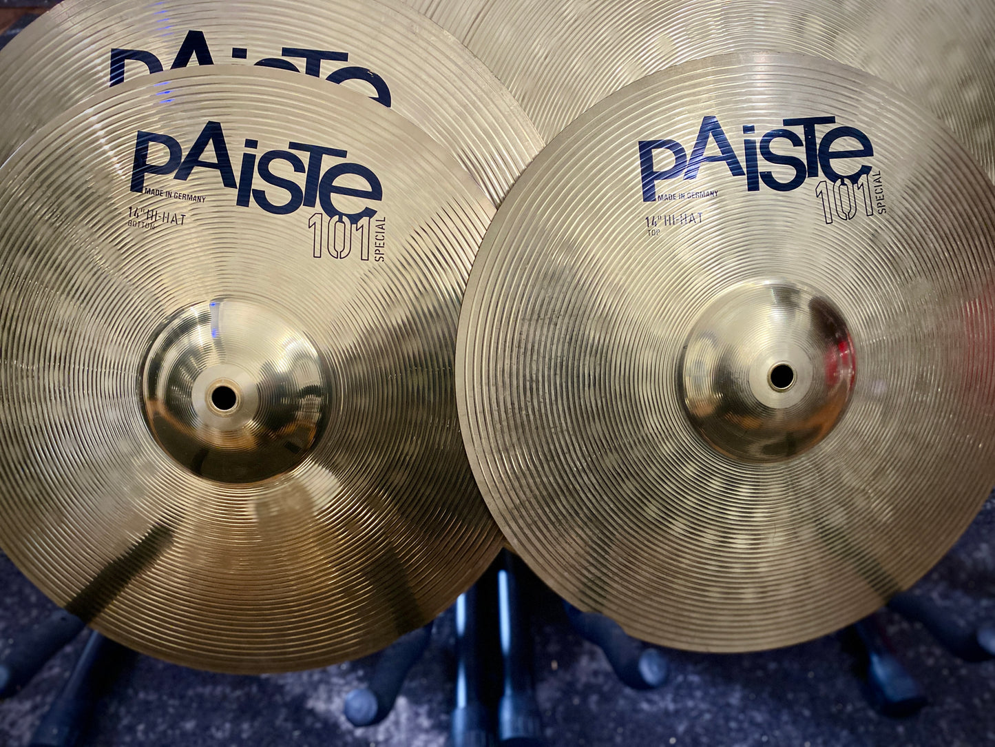Paiste 101 Brass Universal Cymbal Set