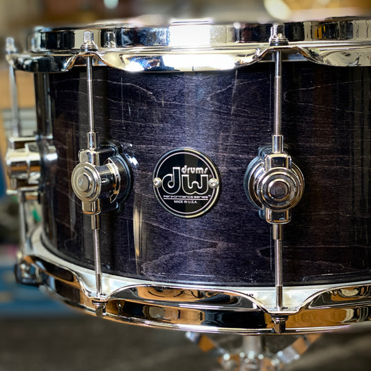 DW Performance Series 6.5x14 Snare Drum - Ebony Stain
