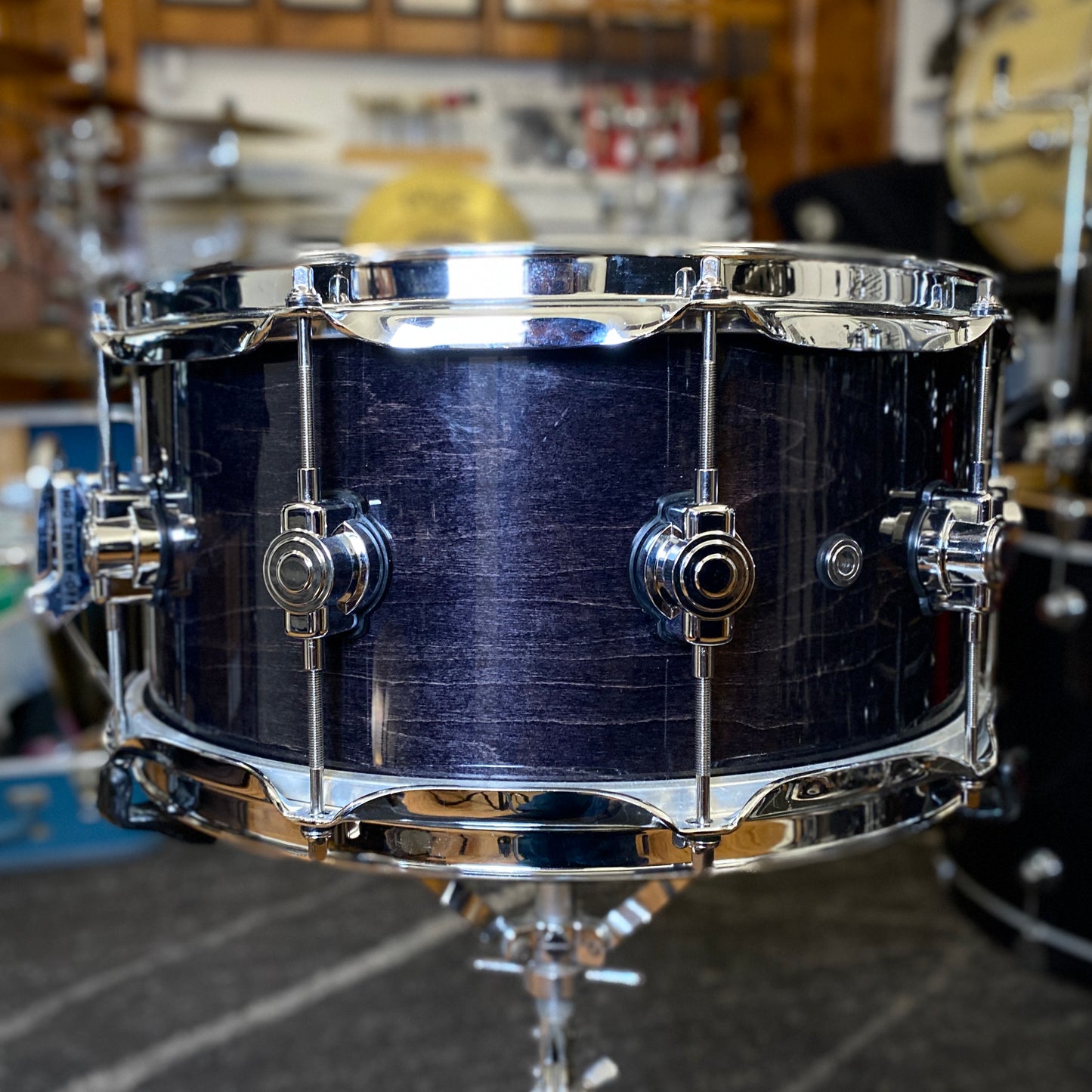DW Performance Series 6.5x14 Snare Drum - Ebony Stain