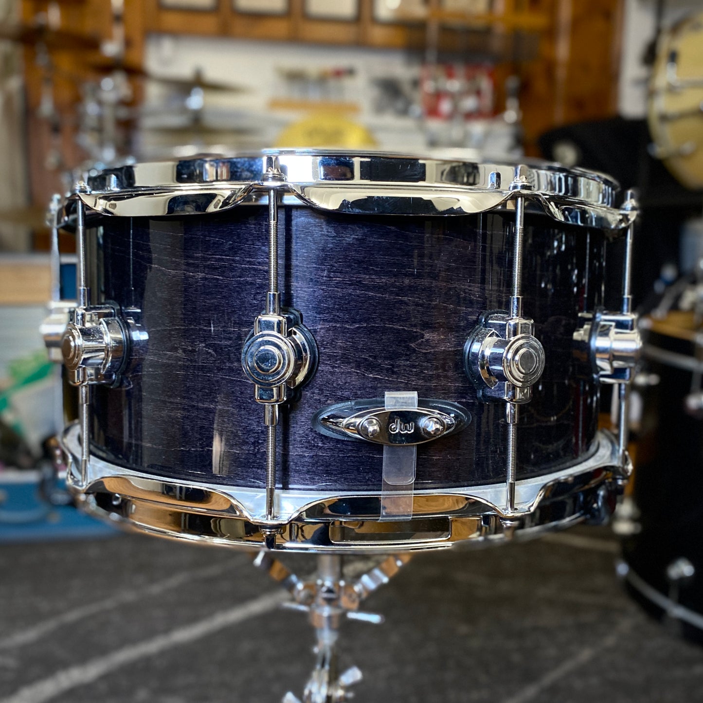 DW Performance Series 6.5x14 Snare Drum - Ebony Stain