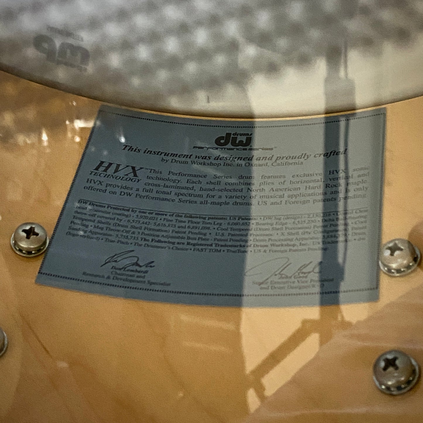 DW Performance Series 6.5x14 Snare Drum - Ebony Stain