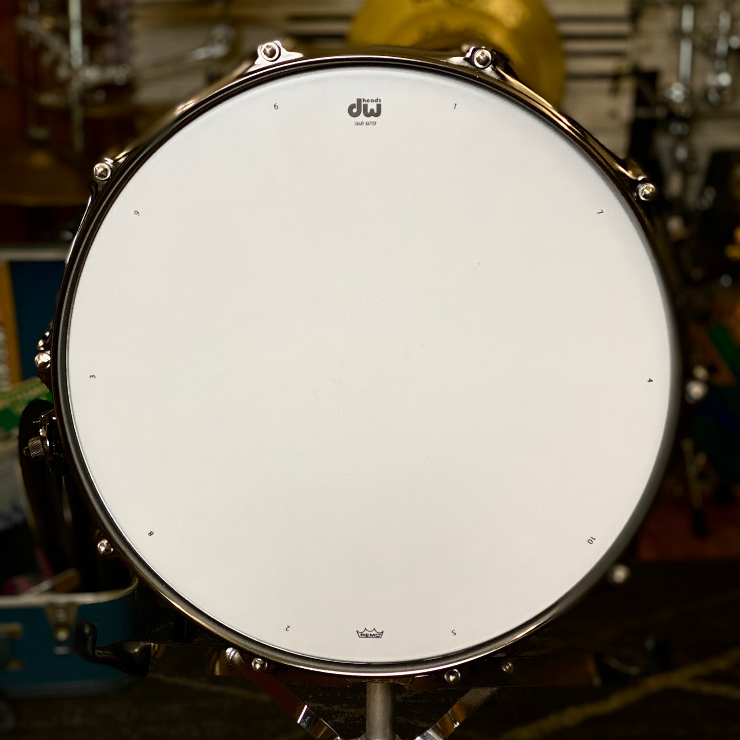 DW Collector’s Series 6.5x14 Purpleheart Wood Snare Drum - Natural