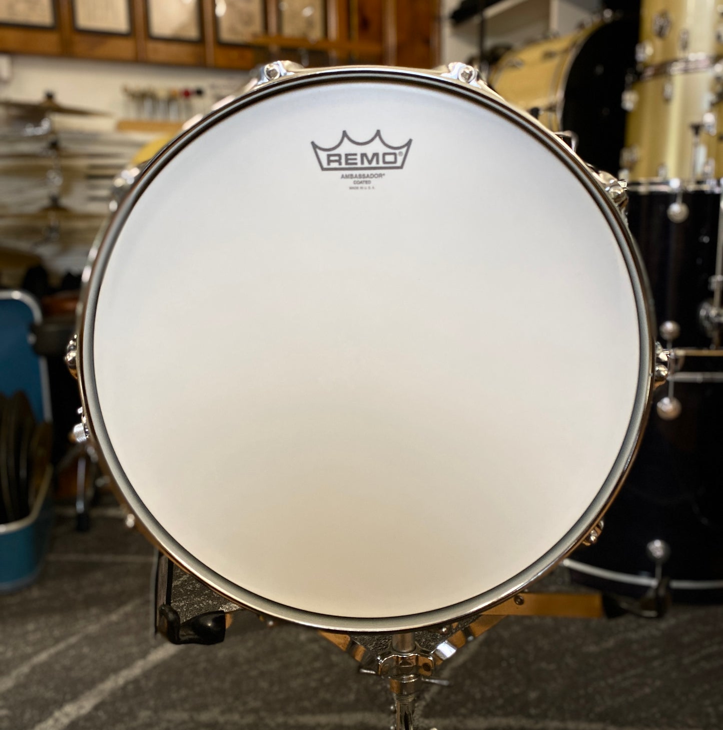 DW Collector’s Series 6.5x14 Polished Brass Snare Drum