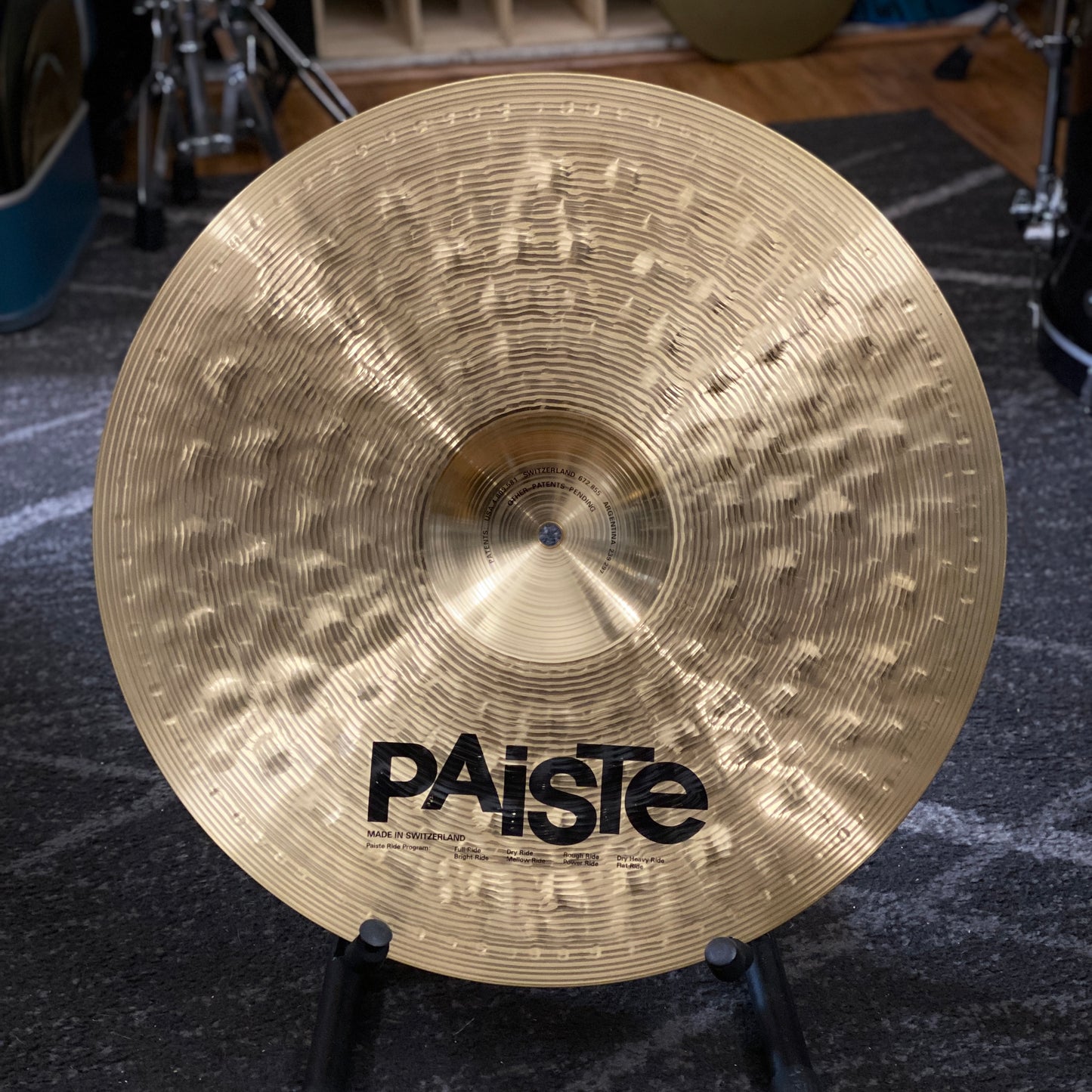 Paiste 20" Signature Dry Ride Cymbal 1990s