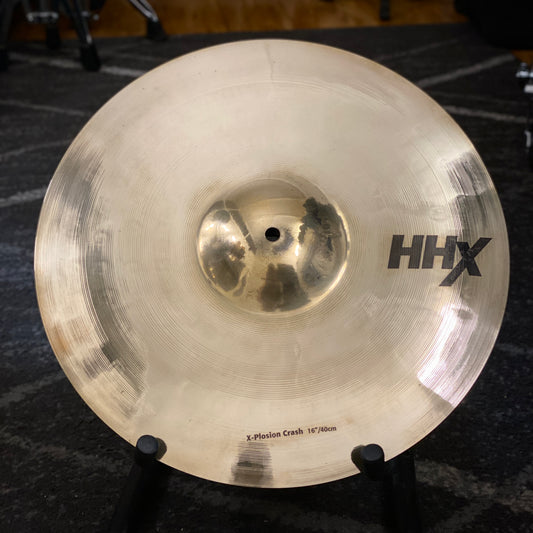 Sabian 16” HHX X-Plosion Crash Cymbal - Brilliant