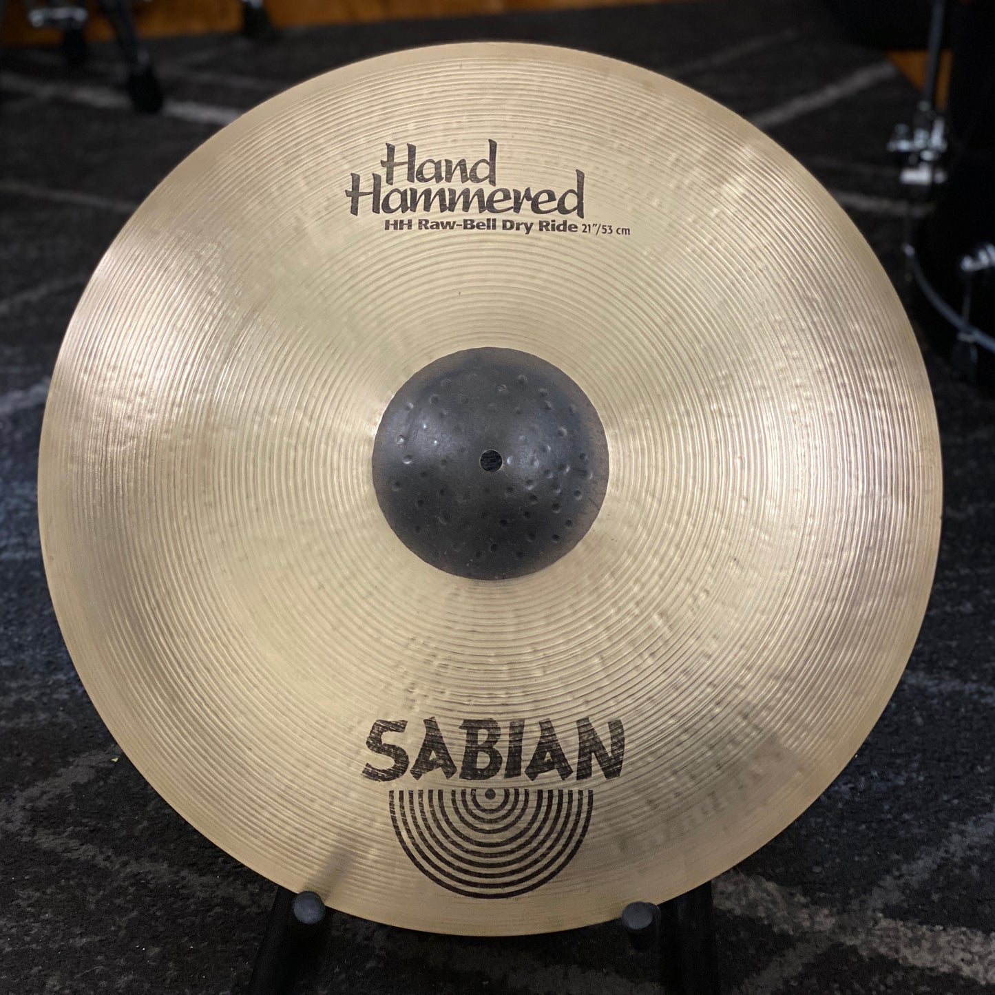 Sabian 21” HH Raw Bell Ride Cymbal