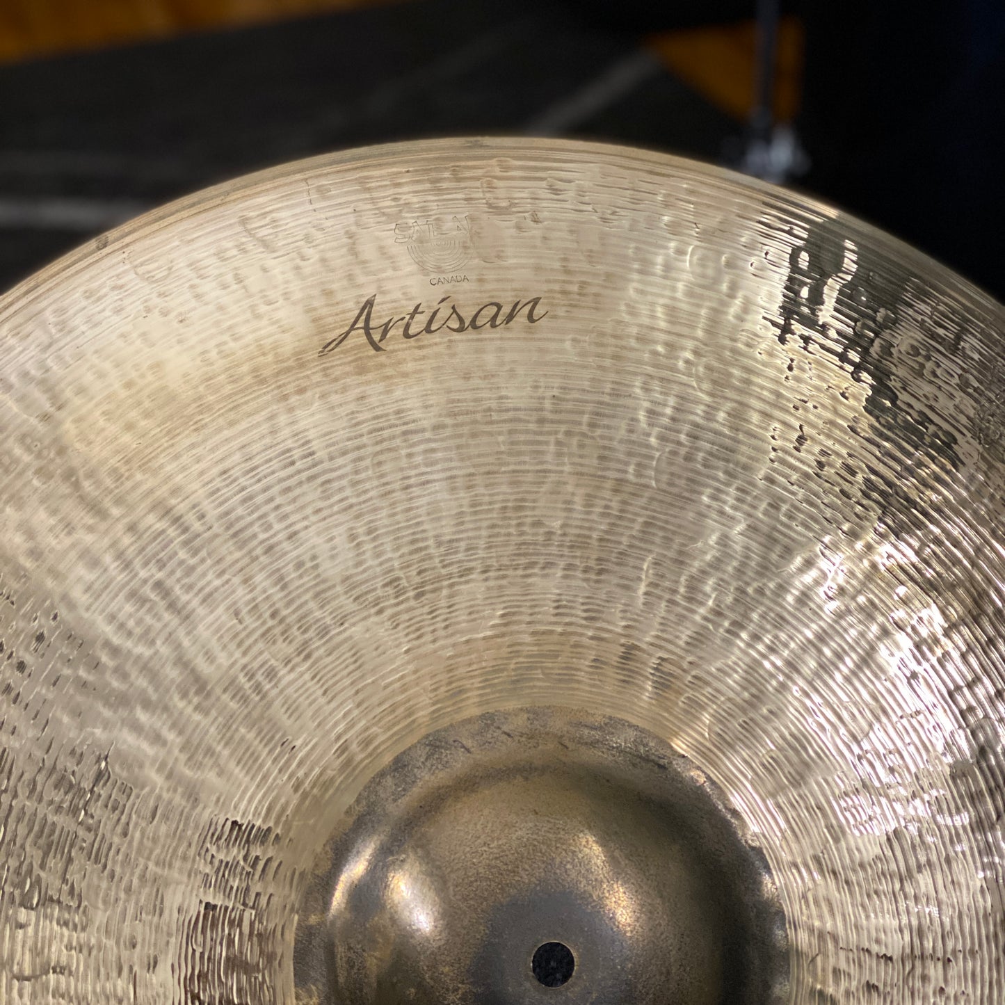 Sabian 22” Artisan Cymbal Vote Raw Bell Ride Cymbal