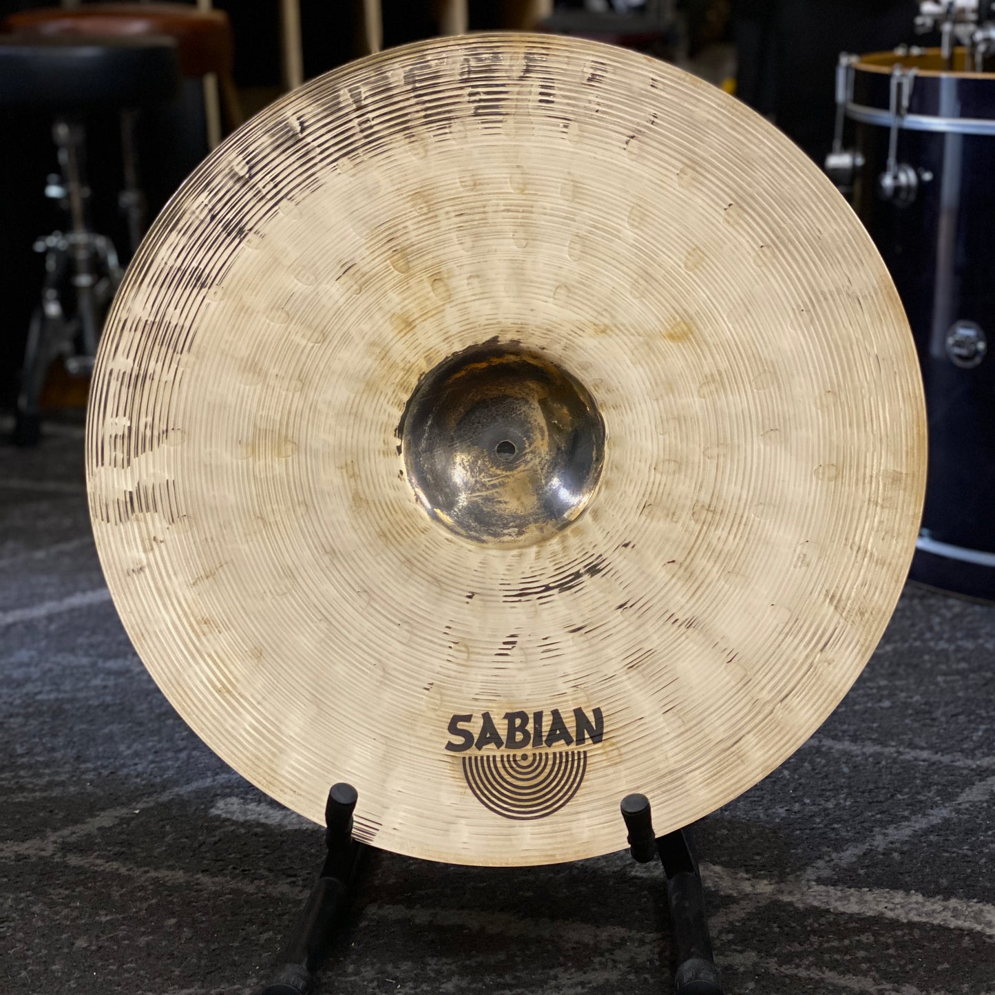 Sabian 22” Artisan Cymbal Vote Raw Bell Ride Cymbal