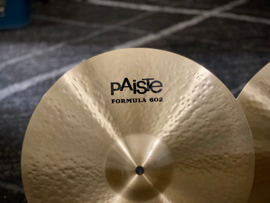 Paiste 15” Formula 602 Hi Hat Cymbals