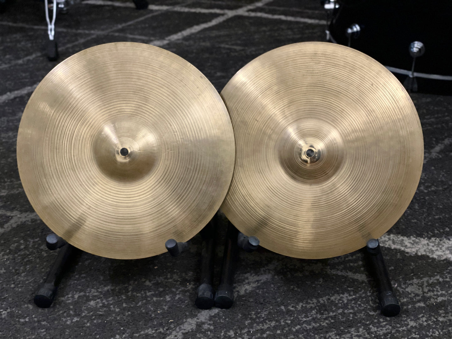 Zildjian 14” Vintage Hi Hat Cymbals 1970s