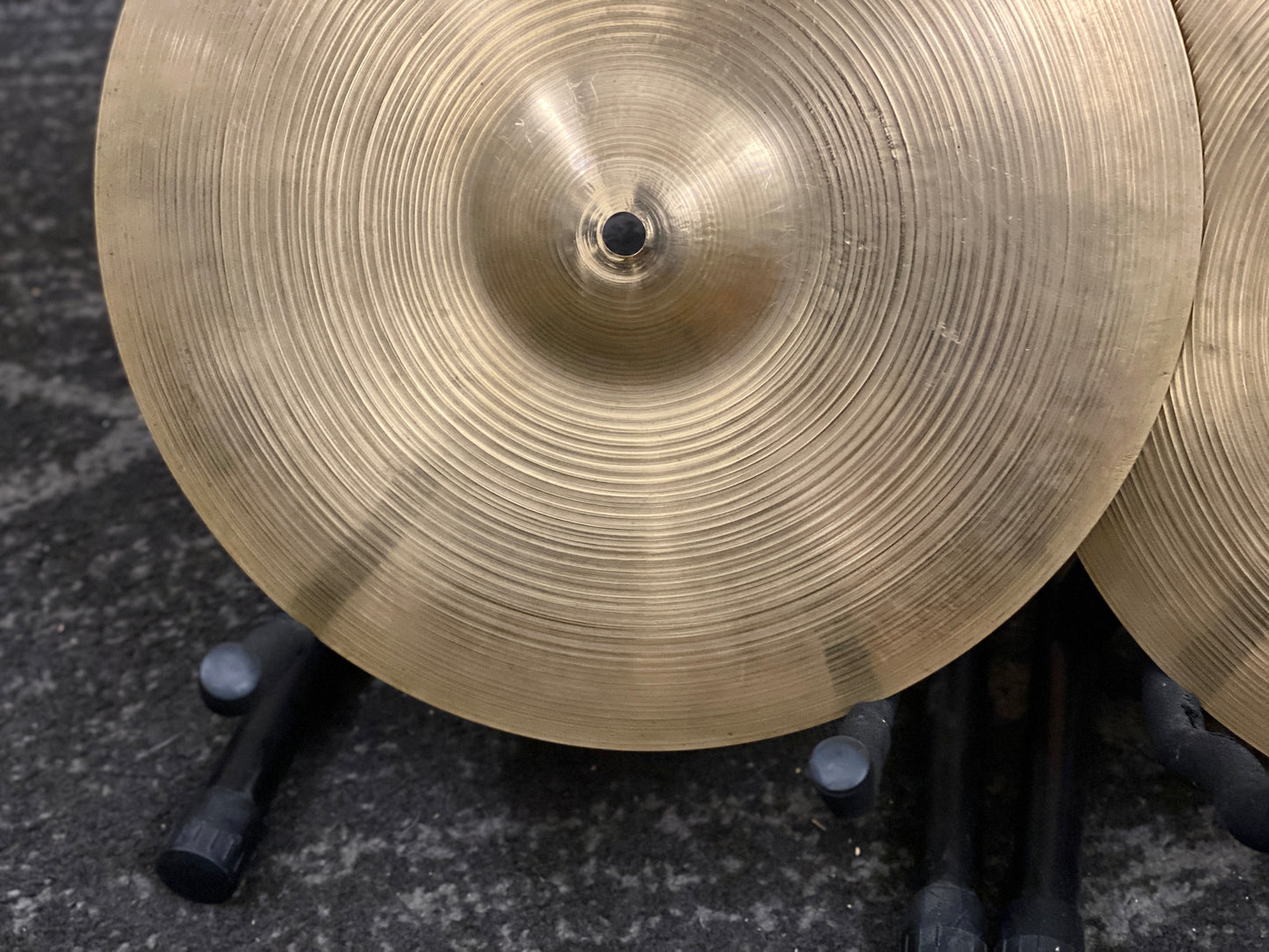 Zildjian 14” Vintage Hi Hat Cymbals 1970s