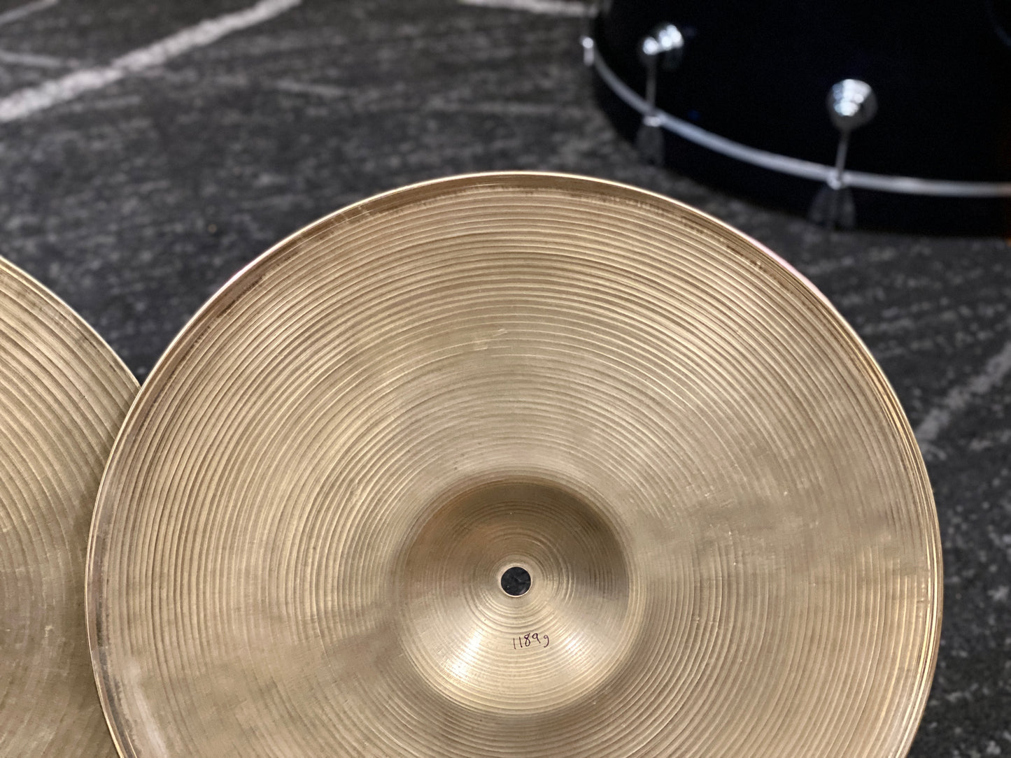 Zildjian 14” Vintage Hi Hat Cymbals 1970s