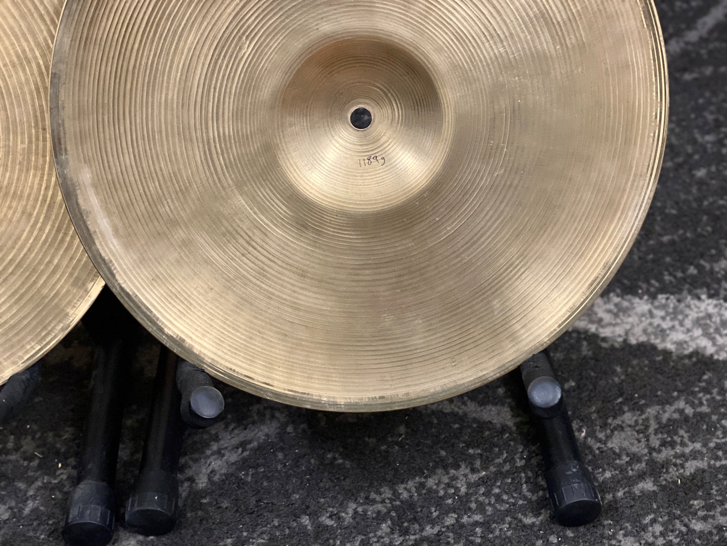 Zildjian 14” Vintage Hi Hat Cymbals 1970s