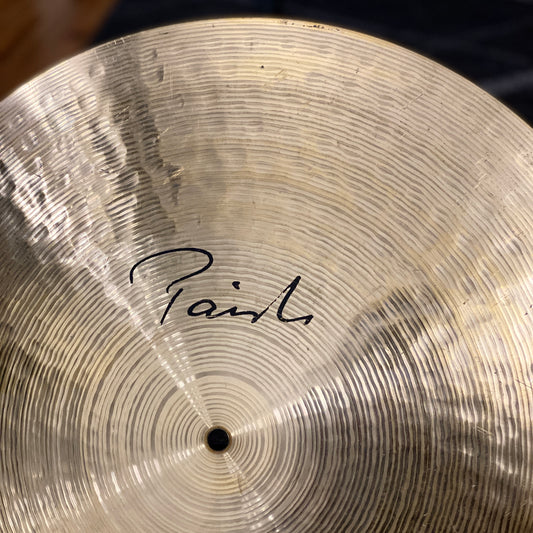 Paiste 20” Signature Flat Ride Cymbal (1997)