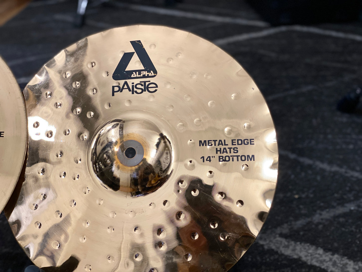Paiste 14” Alpha Metal Edge Hi Hat Cymbals