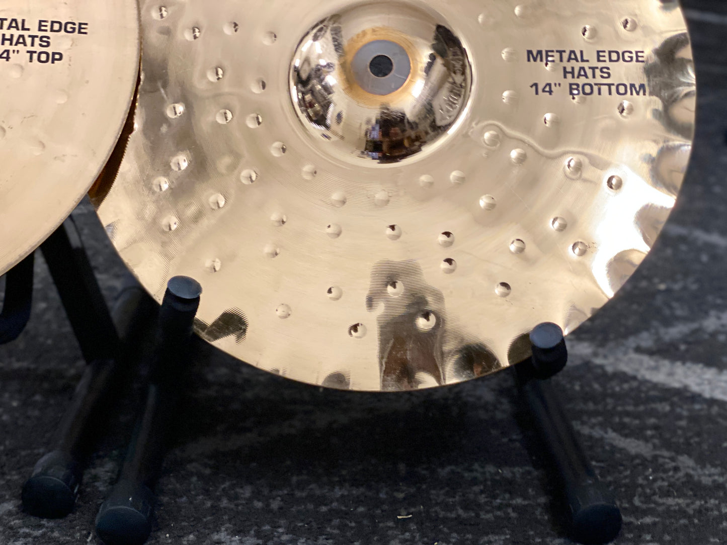 Paiste 14” Alpha Metal Edge Hi Hat Cymbals