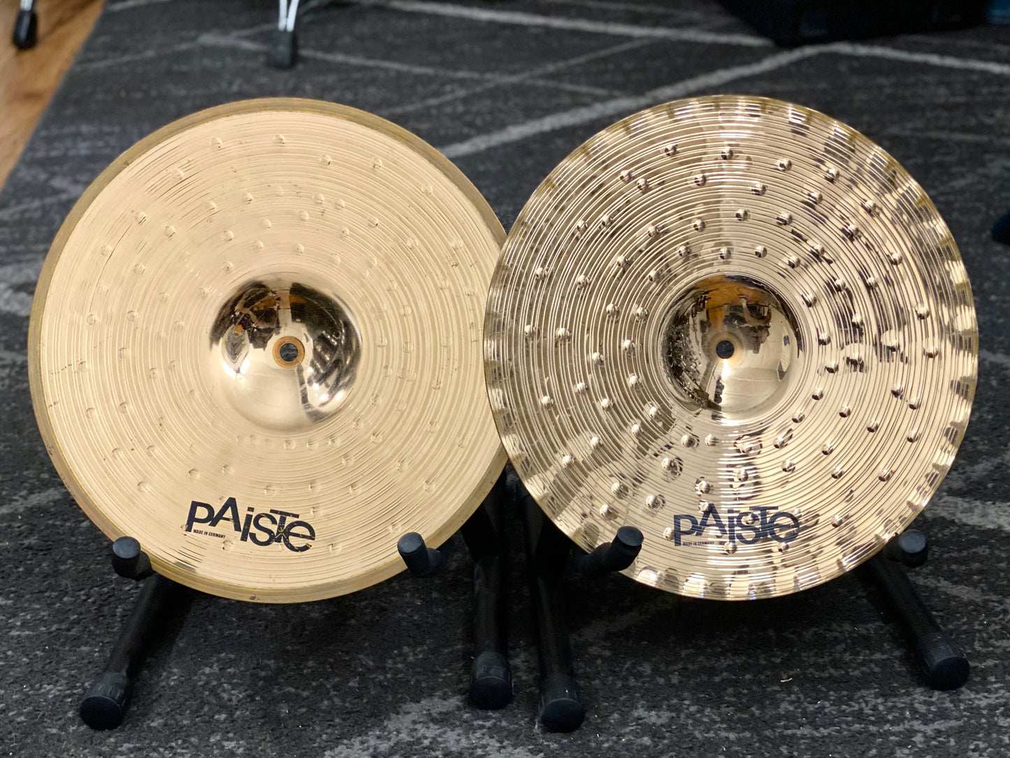 Paiste 14” Alpha Metal Edge Hi Hat Cymbals