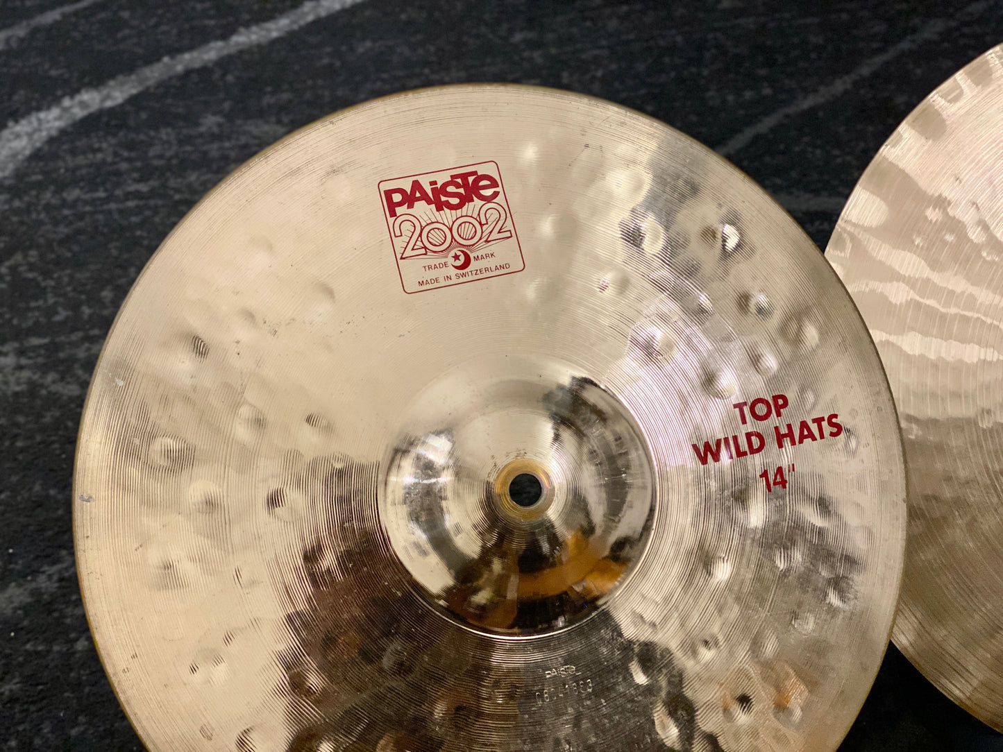 Paiste 14” 2002 Wild/Sound Edge HI Hat Cymbals