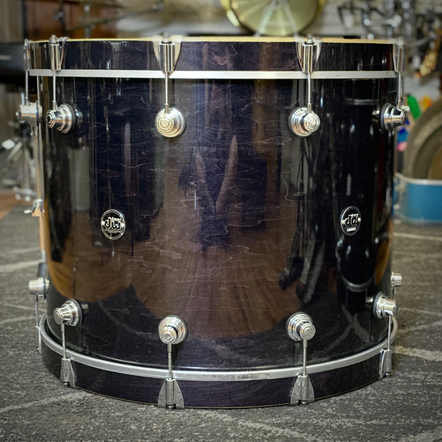 DW Performance Series 3-Piece Drum Set - Ebony Stain