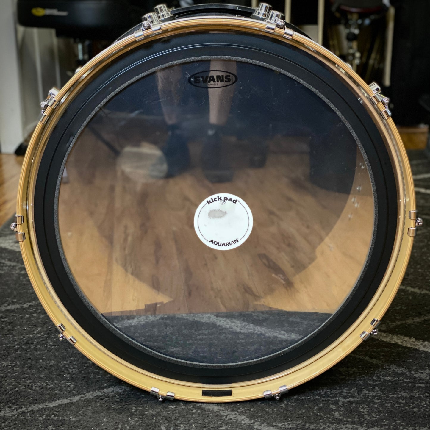 DW Performance Series 3-Piece Drum Set - Ebony Stain