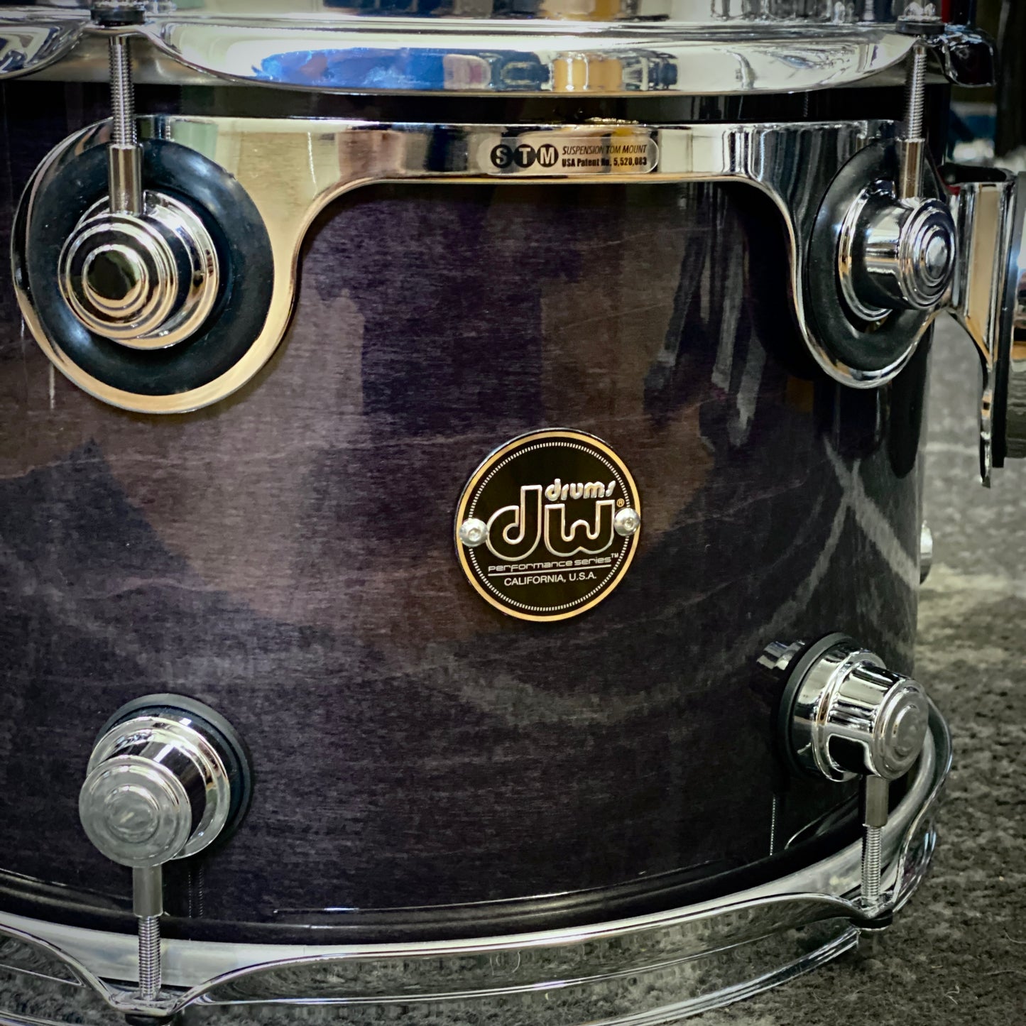 DW Performance Series 3-Piece Drum Set - Ebony Stain