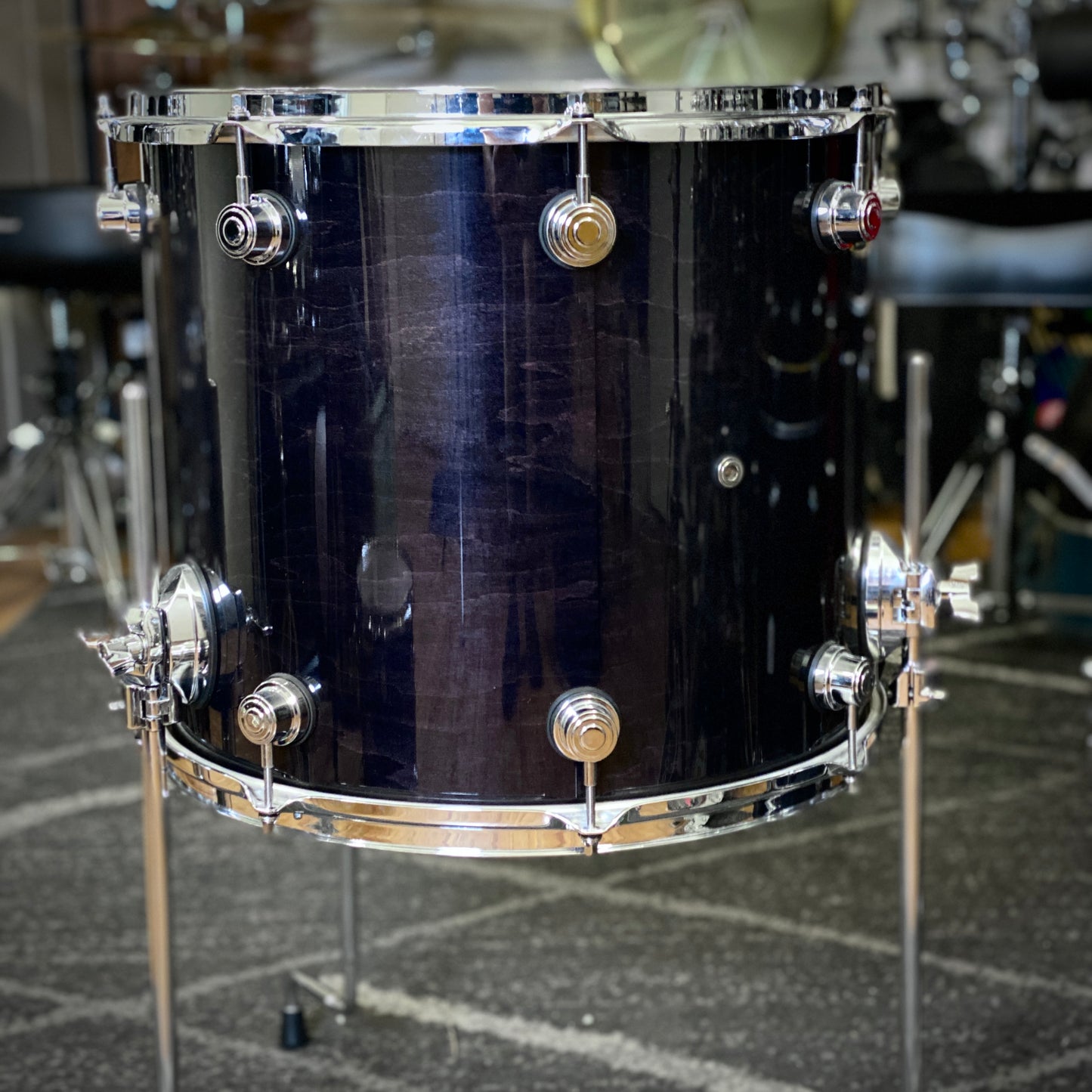 DW Performance Series 3-Piece Drum Set - Ebony Stain