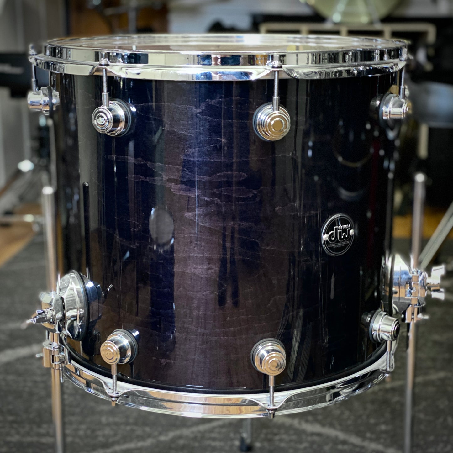 DW Performance Series 3-Piece Drum Set - Ebony Stain