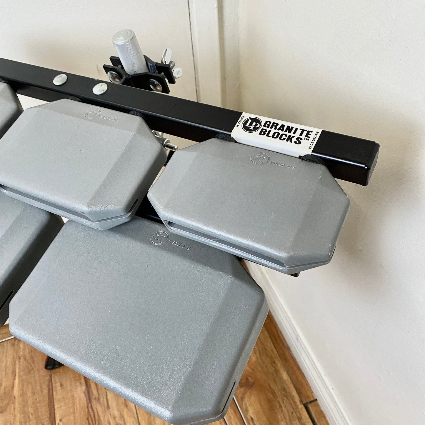 Latin Percussion LP1210 Granite Blocks with Stand