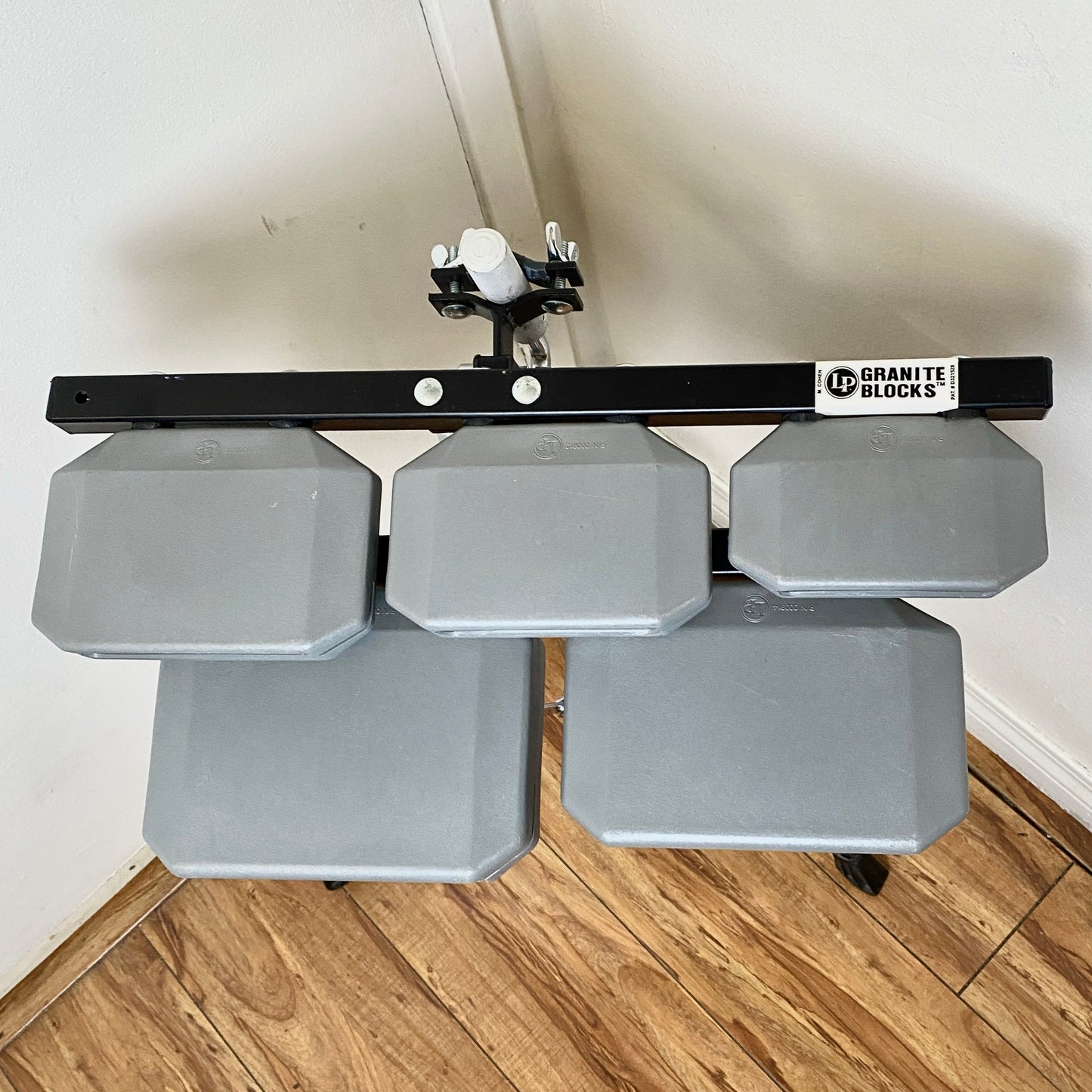 Latin Percussion LP1210 Granite Blocks with Stand